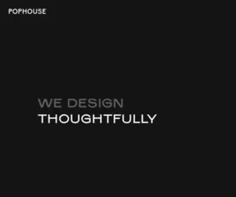 Pophouse.design(Home) Screenshot