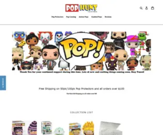 Pophuntcollectibles.ca(Pop Hunt Collectibles) Screenshot