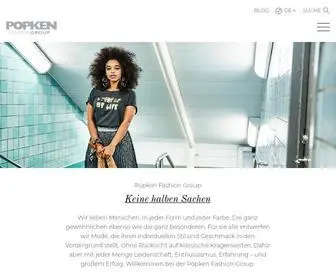 Popken.de(Popken Fashion Group) Screenshot