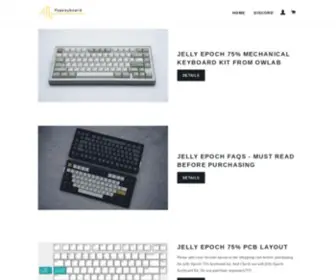 Popkeyboard.com(Qwertykeys) Screenshot
