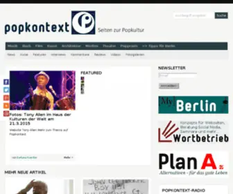 Popkontext.de(Popkontext) Screenshot