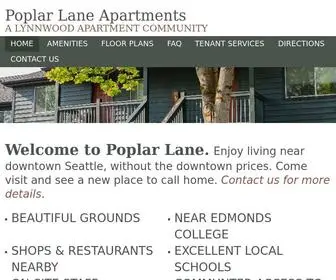 Poplarlaneapts.com(Poplar Lane Apartments A Lynnwood Apartment Community) Screenshot