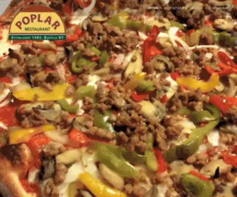 Poplarpizza.com(Poplarpizza) Screenshot