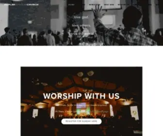 Poplarsprings.org(Poplar Springs Christian Church) Screenshot