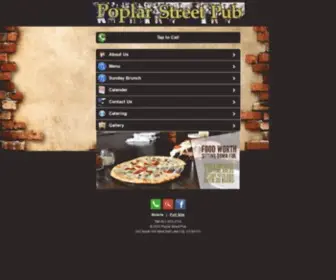 Poplarstreetpub.com(Utah’s Best Bar & Pub Downtown Salt Lake City) Screenshot