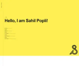 Popli.me(Sahil Popli) Screenshot