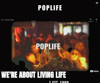 Poplife99.com(POPLIFE) Screenshot