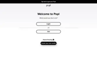Poplme.co(Digital Business Card) Screenshot