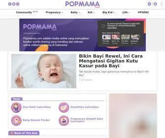 Popmama.com(A Parenting Guide for Millennial Mama) Screenshot