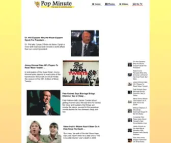 Popminute.com(Pop Minute) Screenshot
