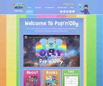 Popnolly.com(Pop'n'Olly) Screenshot