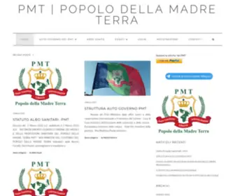 Popolodellamadreterra.it(Popolo della Madre Terra) Screenshot