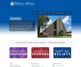 Poporlando.com(Prince of Peace Orlando) Screenshot