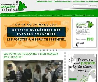 Popotes.org(Regroupement) Screenshot