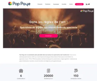 Poppaye.fr(Pop Paye) Screenshot