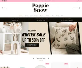 Poppiesnow.com(Poppie Snow) Screenshot