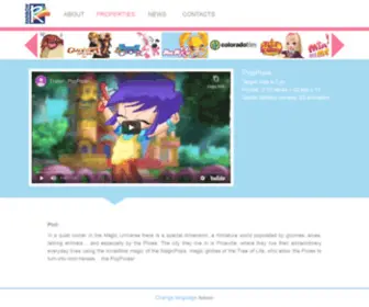 Poppixie.com(Rainbow SpA) Screenshot