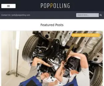 Poppolling.com(Pop Polling) Screenshot