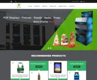 Popposdisplays.com(Quality POP POS Displays & Cardboard POS Display Manufacturer) Screenshot