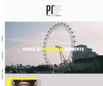 Poppr.co.uk(Pop) Screenshot