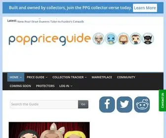Poppriceguide.com(Pop Price Guide) Screenshot