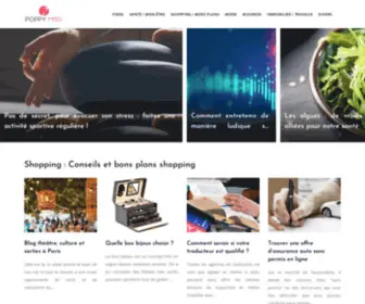 Poppymag.com(Découvrez différentes rubriques sur l’actualité bien) Screenshot