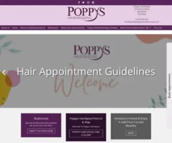 Poppyshairdressing.co.uk(Bot Verification) Screenshot