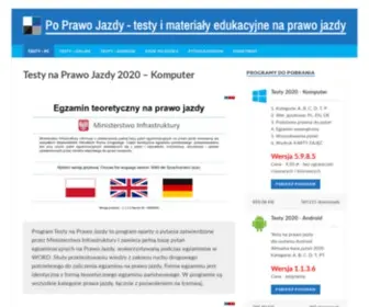 Poprawojazdy.pl(Testy Prawo Jazdy) Screenshot