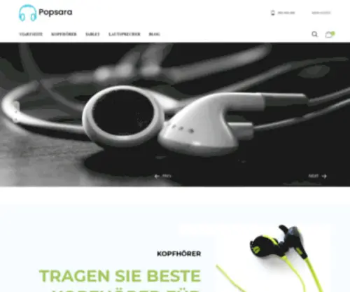 Popsara.com Screenshot