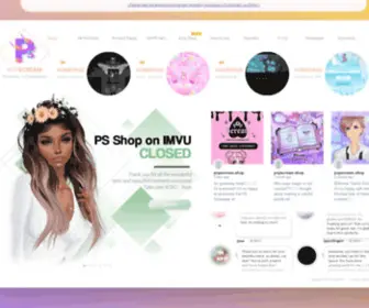 Popscream.org(Shop) Screenshot