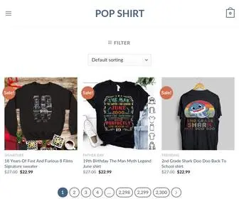 Popshirts.net(POP shirt) Screenshot