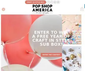 Popshopamerica.com(Pop Shop America) Screenshot