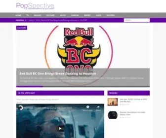 Popspective.net(Home) Screenshot