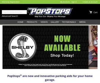Popstops.com(Parking Aid for Home Garage with Licensed and Customizable Graphics) Screenshot