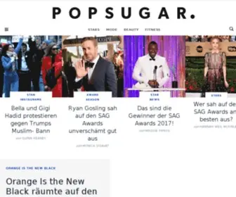 Popsugar.de(PopSugar Deutschland) Screenshot