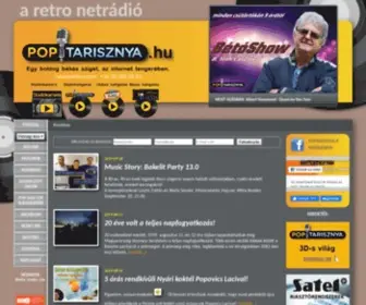 Poptarisznya.hu(A retro netr) Screenshot