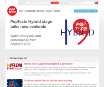 Poptech.com(PopTech : Home) Screenshot