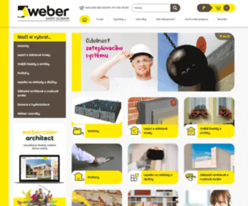Poptej-Weber.cz(Fasády) Screenshot