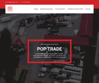 Poptrade.net(POP TRADE) Screenshot