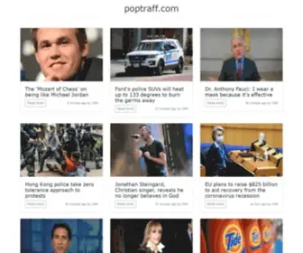 Poptraff.com(Poptraff) Screenshot
