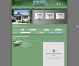 Poptsis.com(Poptsis Realty) Screenshot