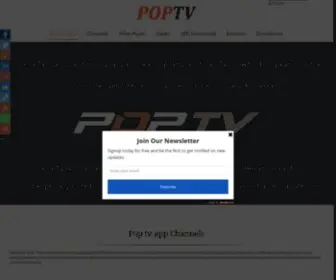 PoptvBox.com(POP TV app) Screenshot
