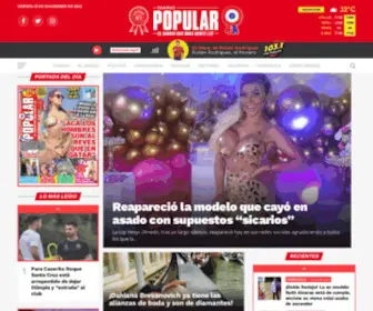 Popular.com.py(Diario Popular) Screenshot
