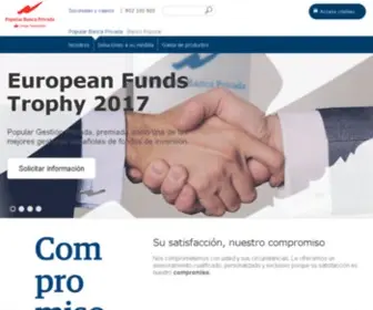 Popularbancaprivada.es(Banca Privada) Screenshot