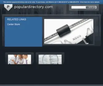 Populardirectory.com(Popular Directory) Screenshot