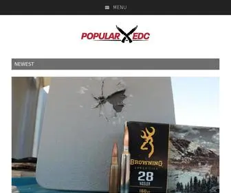 Popularedc.com(Popular Everyday Carry) Screenshot