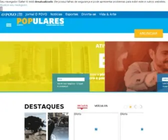 Populares.com.br(Populares Classificados) Screenshot