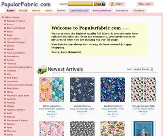 Popularfabric.com(Malaysian Online shop) Screenshot