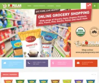 Populargrocery.com(Popular Grocery) Screenshot