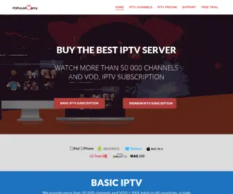 Populariptv.com(Premium iptv subscription and best buy iptv service @populariptv) Screenshot